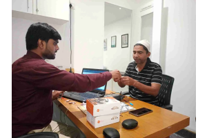 Free Hearing Aid Dispensing to Anwar Hussain
