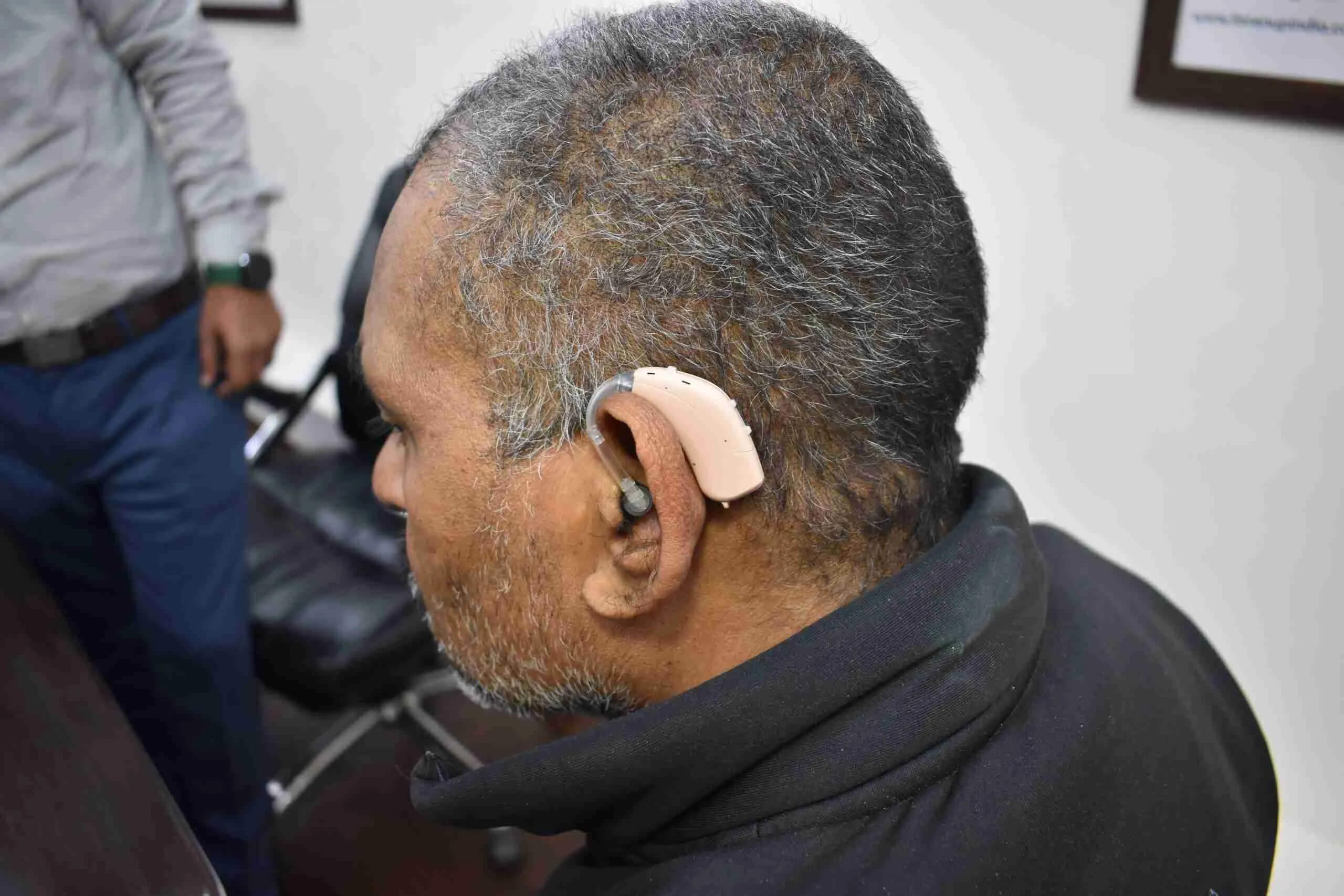 Free Hearing Aid Dispensing to Lalji Maurya